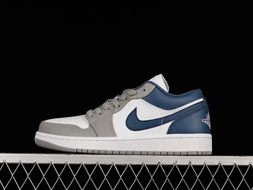 All categories Air Jordan Jordan series basketball shoes Air Jordan 1 Low Z version Air Jordan 1 Low AJ1 Joe 1 cement blue DC0774-042
